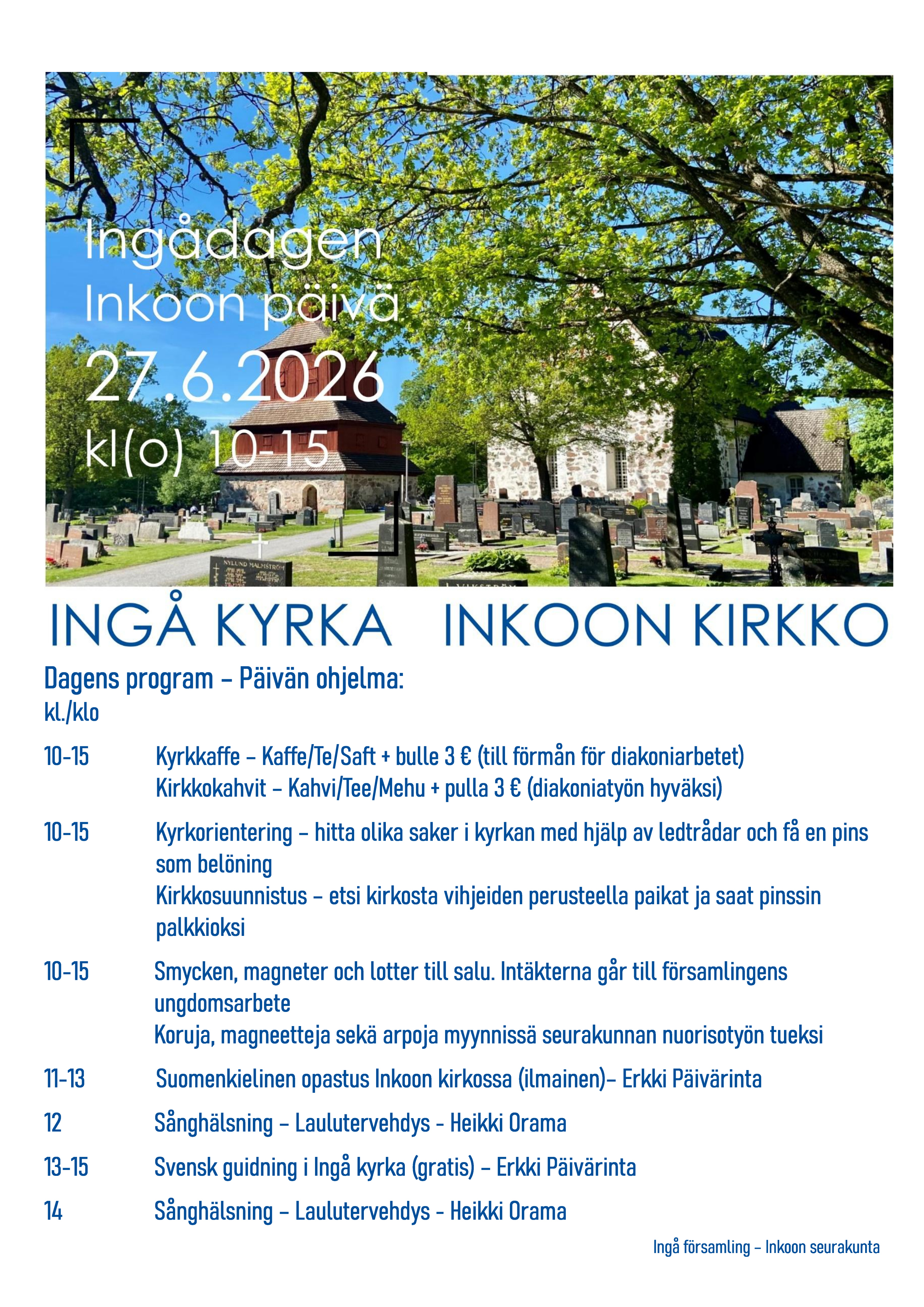 Ingådagen Inkoon päivä