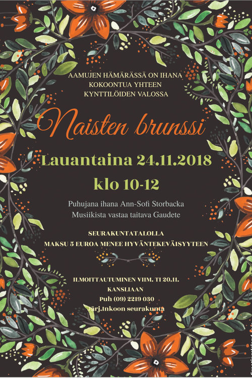 Naisten brunssi Naisten brunssi