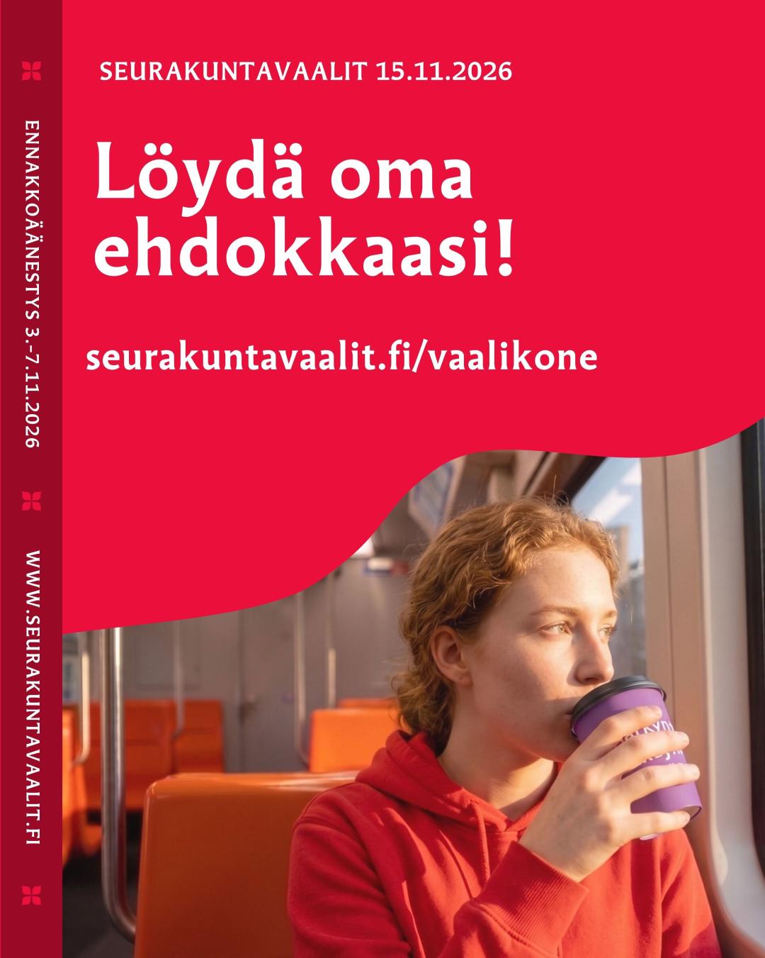 Löydä oma ehdokkaasi - vaalikone